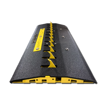 Tire Shredder Road Spikes at Military Checkpoint